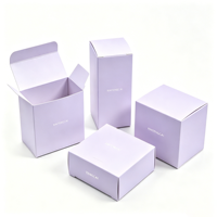 Boîte de papier cosmétique imprimée en série Emballage de commerce électronique pour allume-cigare Zippo et étui à cigarettes Boîtes pliantes pour emballage cadeau