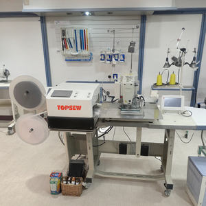 Máquina de Coser Automática para Colocar Velcro Ts-326G-Vc de Fábrica 2026, Máquina Automática de Alimentación <span class=keywords><strong>y</strong></span> Corte de Velcro - Product Image 2