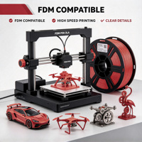 DIMENFIL Basic Red 2 PLA Filament 1.75mm 1KG Spool 200C Kawat Cetak 3D Cocok untuk Kebanyakan Mesin FDM