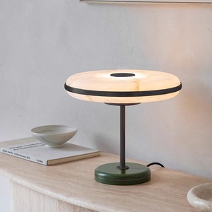 Spanish Marble Table <b>Lamp</b> E27 LED <b>Touch</b> Control Eye Caring 220V Bedroom Living Room Decorative <b>Lamp</b> - Product Image 4