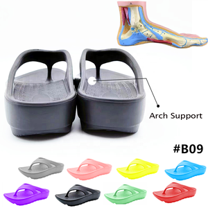 Tongs pour femmes avec soutien de la voûte plantaire en EVA à rebond élevé, nouvelle plateforme, tailles 37-41 - Product Image 2