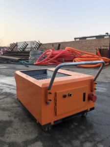 משאבת בטון קטנה לשימוש ביתי, אתר בנייה קטן, משלוח בטון - Product Image 4