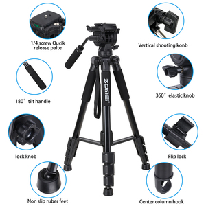 Trépied mobile Zomei Q310 pour appareil photo reflex numérique, vidéo et smartphone - Product Image 4