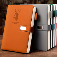 Carnet A5 en Cuir PU 160 Pages, Agenda Rigide avec Fermeture Magnétique, Pages Réglées Résistantes à l'Eau, Mini Calendrier et Vue Hebdomadaire. Idéal pour Étudiants