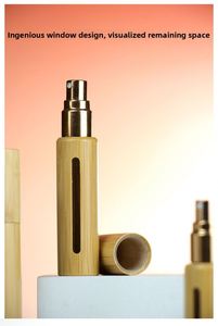 Supplier Natural <b>Bamboo</b> Glass Spray Bottle Eco-Friendly Perfume Atomizer Sustainable Skincare <b>Container</b> for Hydration Makeup - Product Image 3
