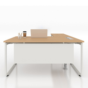 Factory Direct Supply Office Desk Computer Reading Tables <b>Cheap</b> Steel Desk Leg L-shape Table <b>Frame</b> High Quality Furniture - Product Image 6