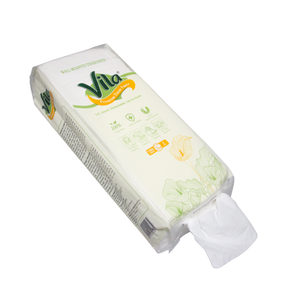 Mouchoirs en papier de fabrication vietnamienne, sans agent fluorescent, 1400 feuilles, taille personnalisée, gaufrage en bas, soins ménagers - Product Image 1