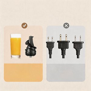 Extracteur de jus à froid YC-142, presse-agrumes à mastication avec grande <span class=keywords><strong>goulotte</strong></span> d'alimentation, séparateur de pulpe automatique <span class=keywords><strong>pour</strong></span> fruits et légumes - Product Image 6
