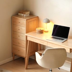 Chevet en bois massif avec <span class=keywords><strong>5</strong></span> <span class=keywords><strong>tiroirs</strong></span>, <span class=keywords><strong>commode</strong></span> pour chambre à coucher, organisateur de rangement en bois massif, <span class=keywords><strong>commode</strong></span> <span class=keywords><strong>scandinave</strong></span> pour couloir, placard - Product Image 2