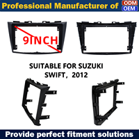 Panel Kit untuk SUZUKI SWIFT 2012 Bingkai Fascia Layar Mobil Bingkai Dasbor Bingkai Radio Mobil Aksesoris Interior