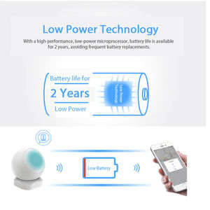 {Manufacturer}eWelink Smart Wireless Security <b>Alarm</b> Home Security Zigbee PIR <b>Motion</b> Detector <b>Sensor</b> ZB-PIR-3 - Product Image 5
