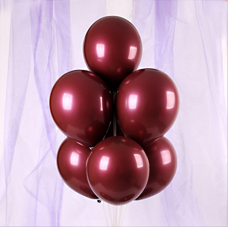 Wholesale 10 Inch 100pcs a Pack Latex Helium Round Balloons for Birthday Decoration