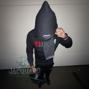 Sudaderas con capucha con estampado liso de algodón % de alta calidad Unisex, chándal con logotipo personalizado de talla grande, características apiladas de secado rápido para entrenamiento - Product Image 1