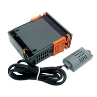 Termostato controlador de temperatura Digital de 110V 1M Sensor impermeable calefacción refrigeración LED relé de Control de temperatura
