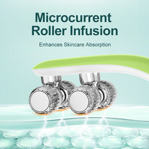 Popüler tarzı Microcurrent yüz masajı V şekli yüz germe bakımı Anti kırışıklıklar yanaklar ve çene yüz zayıflama Y şekil rulo - Product Image 3