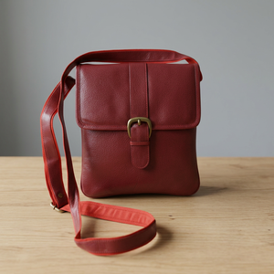 Superventas: Cartera de mano 100% de cuero genuino, precio de fábrica en línea, cierre de cremallera, MOQ bajo, correa única, impermeable y térmica. - Product Image 6