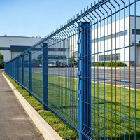 Panneau de clôture de sécurité 3D en acier, écologique, anti-escalade, hauteur 6 pieds, prix usine, Haïti