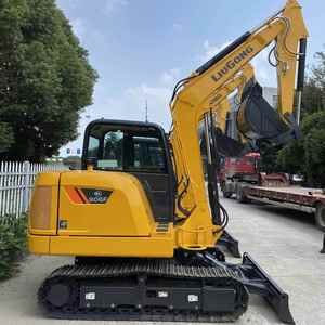 รถขุดขนาดเล็ก LiuGong 906F ที่ได้รับการปรับปรุงเพื่อประสิทธิภาพ รถขุดขนาดเล็ก 6 ตัน น้ำหนัก 5,900 กก. พร้อมบุ้งกี๋ขนาด 0.21 ลบ.ม. - Product Image 1