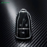 Housse de clé de voiture en TPU, 3 boutons, télécommande intelligente, étui de protection, accessoires automobiles pour JAC JiangHuai Ruifeng RF A60 S5 M5 S7 R3