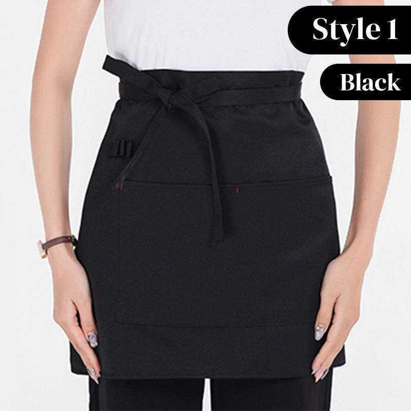 Black [pencil case style] small apron