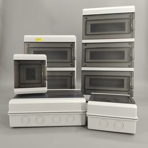 Açık IP65 su geçirmez ABS plastik dağıtım kutusu <span class=keywords><strong>Ha</strong></span> serisi 5-9-12-18way yüzey montaj fotovoltaik otobüs kabuk 63A - Product Image 4