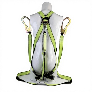 Perlengkapan Keselamatan Jatuh Pribadi dengan <span class=keywords><strong>Harness</strong></span> Tubuh Lima Titik untuk Pekerjaan Luar Ruangan dan Panjat Tebing - Product Image 1