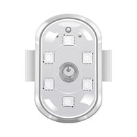 Interface de charge USB, lumières stroboscopiques RGB sans fil, nouvelles lumières LED multifonctionnelles tactiles pour motos, avions, hélicoptères