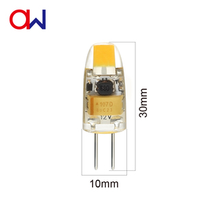 หลอดไฟ LED G4 ซิลิโคนพรีเมียม ชิป COB แบบมินิ ขั้ว Bi-Pin ใช้ไฟ AC/DC12V หลอดไฟ G4 ขนาดเล็ก สำหรับตกแต่งภายใน - Product Image 6