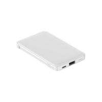 Mini Banco de Energía Personalizado de 5000 mAh, Batería Ultrafina con Cables Integrados