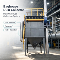 Système de filtration à sacs industriel Pulse Baghouse, filtres à cartouches pour l'élimination des fumées de soudage en atelier