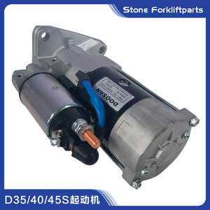 Moteur de démarrage Doosan Db58 pour chariot élévateur diesel D35S D40S D45S 65.0126201-7076OR à semi-conducteurs - Product Image 5