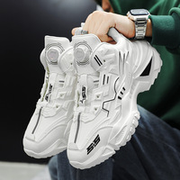 Chaussures de course décontractées unisexes Tide Brand 2025, nouvelle collection d'automne, tissu en coton, boucle rotative, confort accru, empeigne en mesh