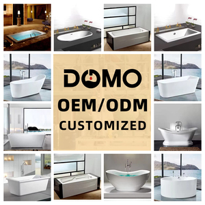 Nouvelle <span class=keywords><strong>baignoire</strong></span> autoportante ovale blanche en acrylique, design moderne pour immersion profonde, <span class=keywords><strong>fond</strong></span> <span class=keywords><strong>plat</strong></span>, sans remous, pour usage hôtelier - Product Image 4