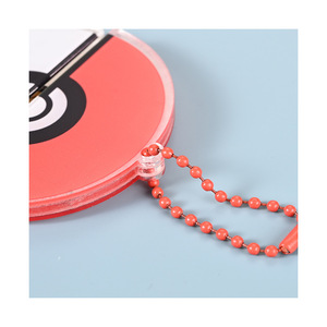 Porte-clés en acrylique, design Poké Ball, cadeau personnalisé de dessin animé pour les fans d'anime - Product Image 4
