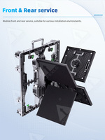 Panel LED Gigante Modular P3.91 P2.6 para Alquiler, Pantalla de Video LED para Escenarios, 500x500mm, Impermeable, Interior, a Todo Color, para Iglesias y Publicidad