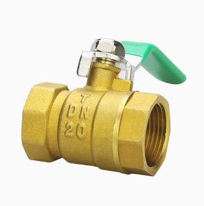 1/2 "3/4" สวิตช์บอลวาล์วทองเหลืองเครื่องมือฮาร์ดแวร์ที่จำเป็นสำหรับการบรรจุในกล่องน้ำดื่ม - Product Image 1