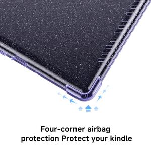 Étui transparent en TPU Jemdo avec airbags pour <span class=keywords><strong>Kindle</strong></span> 11e génération, résistant aux rayures et aux chutes, accessoire pour tablette, sensation confortable - Product Image 2