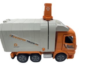 <span class=keywords><strong>Camion</strong></span> <span class=keywords><strong>della</strong></span> <span class=keywords><strong>spazzatura</strong></span> <span class=keywords><strong>giocattolo</strong></span> in plastica con luce 4D, porta automatica aperta, contenitore di smistamento per ragazzi bambini - Product Image 3