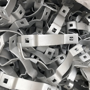 Kẹp Cột <span class=keywords><strong>4</strong></span> Chiều Có Thể Điều Chỉnh Tiêu Chuẩn ANSI Mạ Kẽm Nhúng Nhiệt Cho Đường Dây Truyền Tải - Product Image 1