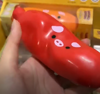 Nouveau design Kawaii Jouet Squishy en forme de hot-dog fait main, super doux, sonore et anti-stress, boîte mystère, vente en gros