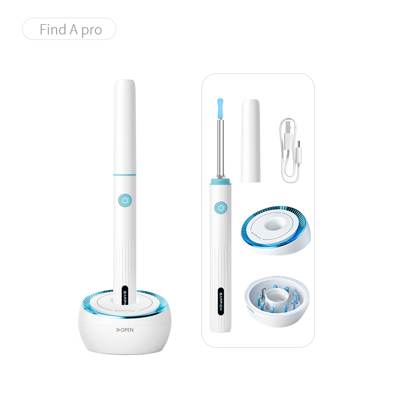 Электрический вакуумный очиститель ушей, цифровой отоскоп, удаление ушного воска, эндоскоп, камера Android, умный тампон, очиститель ушей