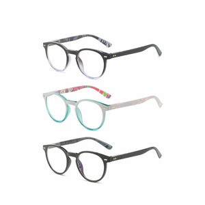 Lunettes de lecture à mise au point unique unisexe, <span class=keywords><strong>monture</strong></span> PC légère, bloquant la lumière bleue, presbytie, couleur rouge pour hommes et femmes - Product Image 3