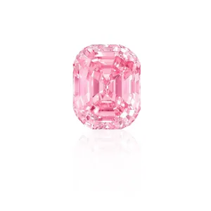 Choker lab hpht bulat berlian tumbuh dropship pink lab berlian tumbuh