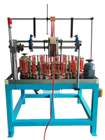 Fourniture directe d'usine Ligne de pêche Tressage Machine cordon de dentelle Tressage Machine Fibre Enveloppe Tressage Machine