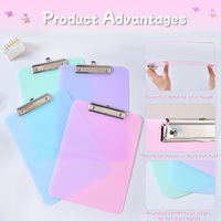 Classeur avec logo personnalisé carton PP pliable de taille A4 tableau d'écriture d'approvisionnement d'usine pour le bureau