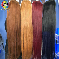 Pelucas de Cabello Humano 100% Liso de 40 Pulgadas al por Mayor de India, Peluca de Cabello Humano con Frente de Encaje de 40 Pulgadas, Peluca de Cabello Humano con Frente de Encaje Completo de 40 Pulgadas