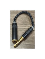Câble d'extension audio équilibré mâle-femelle 4,4 mm, tressé, plaqué or, faible perte, anti-interférence, audiophile, pour DAC, amplificateur, lecteur