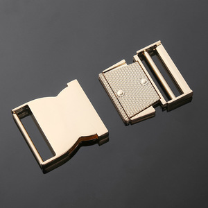 Hebilla de liberación lateral de aleación de 38 mm, ajustable para bolsos, mochilas, riñoneras, accesorios en dorado, plateado y negro, duradera - Product Image 2