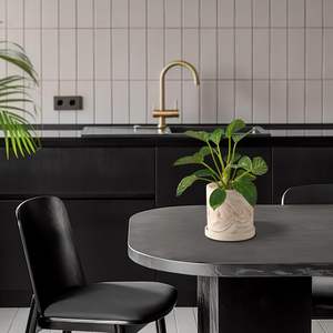 Pots de plantes en céramique 2+4 pouces, écologiques, durables, design moderne pour intérieur, avec trou de drainage et soucoupe, pour la maison et le bureau (rose) - Product Image 6