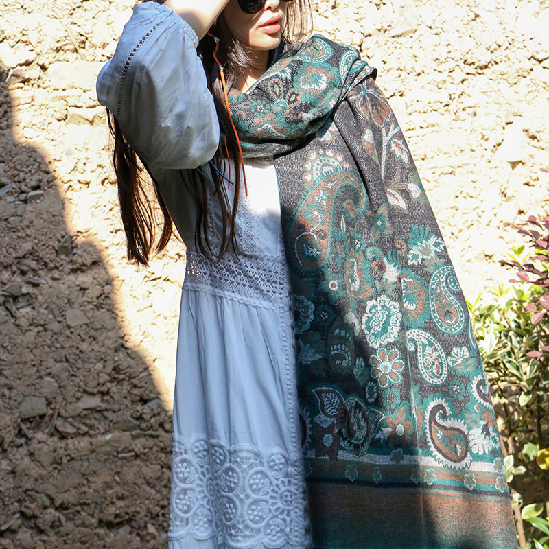 Nidian cajou-gris-vert